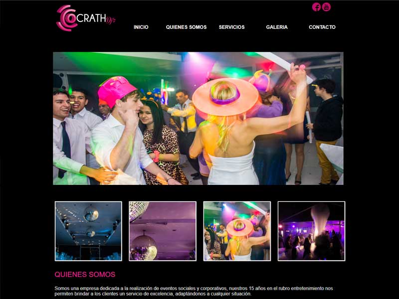 Imagen ilustrativa del sitio web de CRATH 